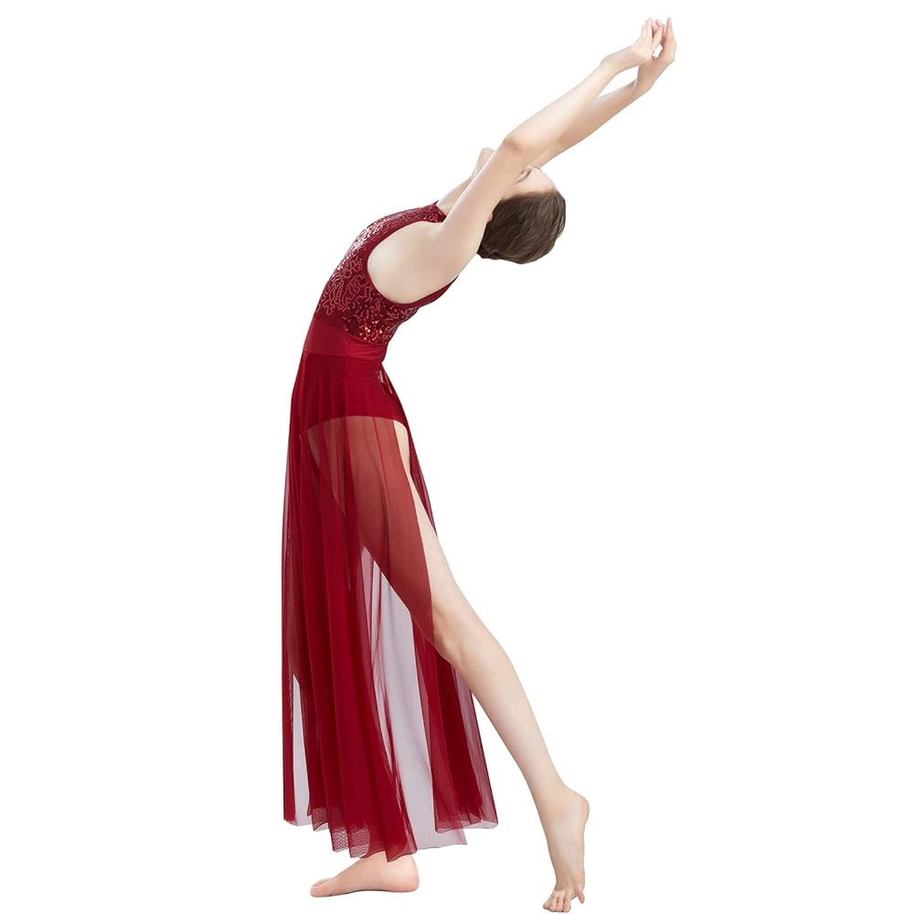 Amazon.com: ODASDO Women Lyrical Dance Dress Modern